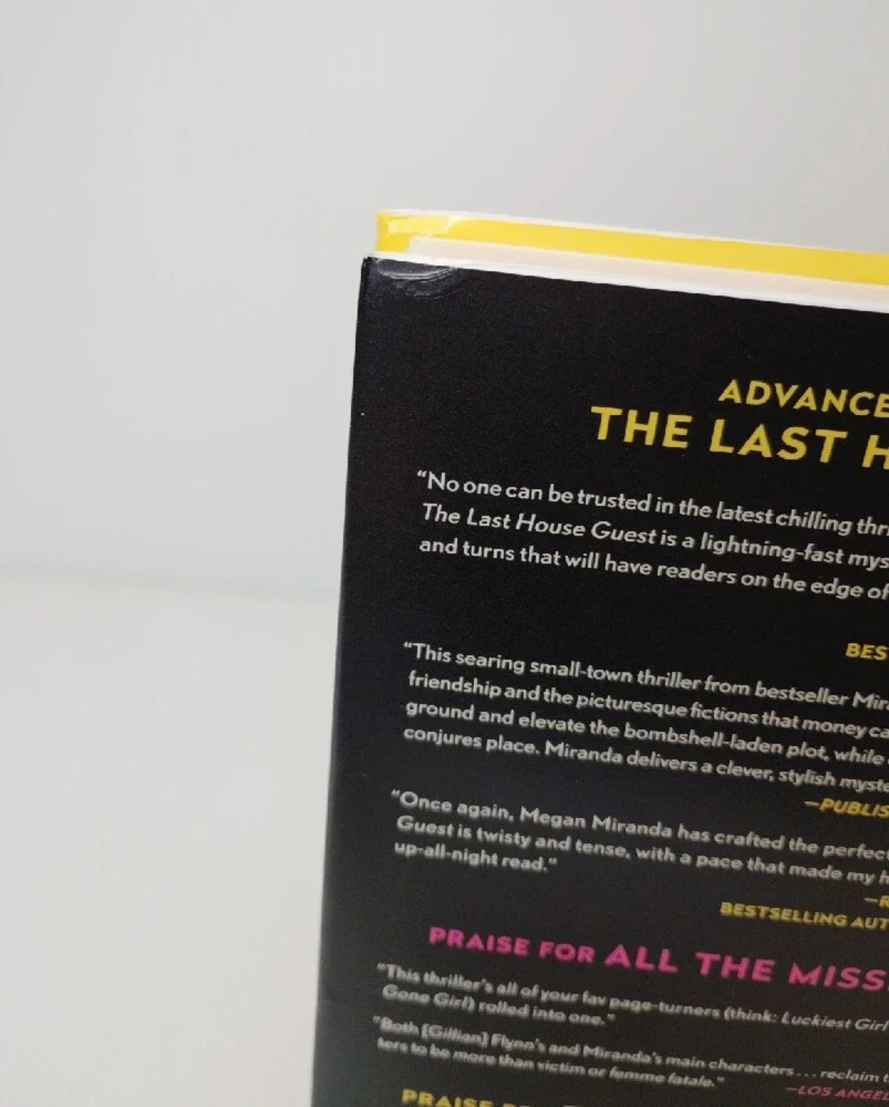 N/A hardcover novel